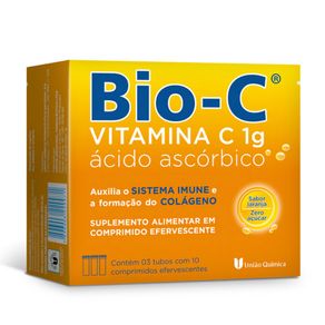 Vitamina C Bio-C 1g 30 Comprimidos Efervescentes