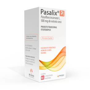 Pasalix PI 500mg 60 Comprimidos Revestidos