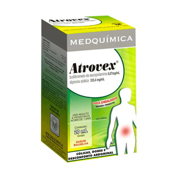 Atrovex Gotas Sabor Baunilha 20ml