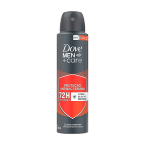 Desodorante Antitranspirante Aerosol Dove Men+Care Proteção Antibacteriana 72 Horas 150ml
