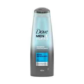 Shampoo Fortificante Dove Alívio Refrescante com Ice Cool Mentol 400ml