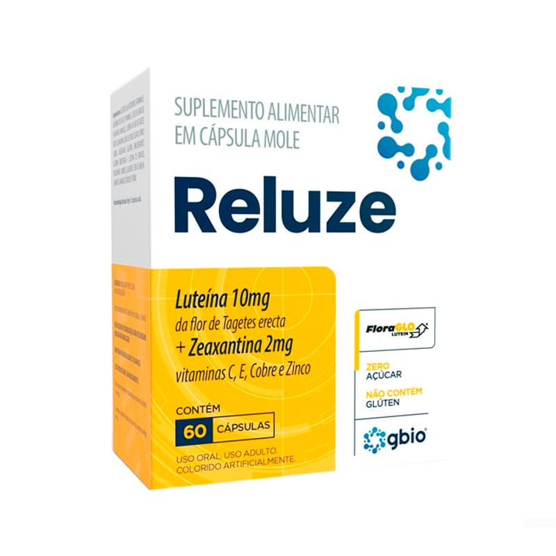 Suplemento Alimentar Reluze 60 Cápsulas Moles