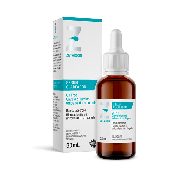 Sérum Facial Zeta Skin Clareador para Todos os Tipos de Pele 30ml