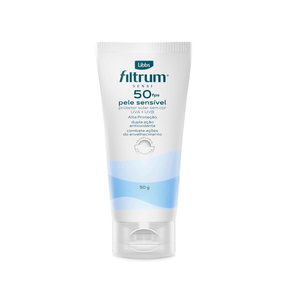 Protetor Solar Facial Libbs Filtrum Sensi FPS50 Sem Cor 50g