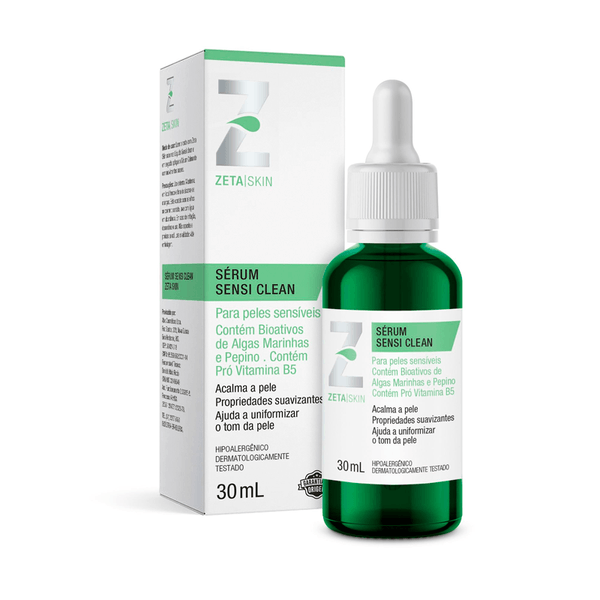 Sérum Facial Sensi Clean Zeta Skin Peles Sensíveis 30ml