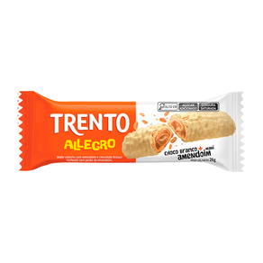 Chocolate Trento Allegro Choco Branco Amendoim 26g