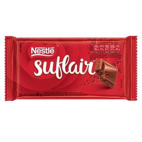 Chocolate Nestlé Suflair ao Leite 80g