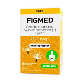 Figmed Cardo Mariano 200mg 30 Cápsulas Duras