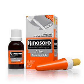 Rinosoro Gotas Solução Nasal 30ml