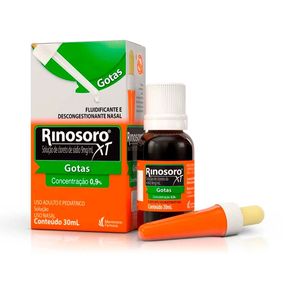 Rinosoro XT Gotas Solução Nasal 30ml