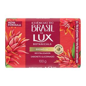 Sabonete em Barra Glicerinado Lux Botanicals Essências do Brasil Bromélia 100g