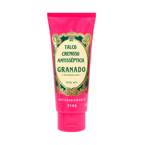 Talco Cremoso Antisséptico Granado Pink 100g