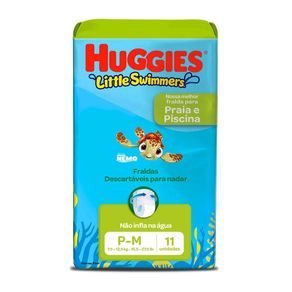 Fralda Praia e Piscina Huggies Little Swimmers P/M 11 Unidades