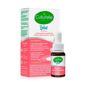 Suplemento Alimentar Culturelle Probiótico Bebê Solução Oleosa Gotas 6ml