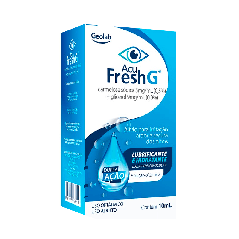 Colirio Acu Fresh G Solução Oftálmica 10ml
