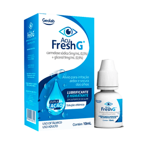 Acu Fresh G Solução Oftálmica 10ml