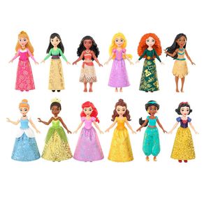 Mini Boneca Mattel Princesa Disney 9 cm 1 Unidade