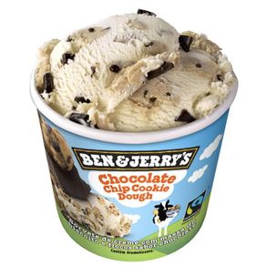 Sorvete Ben&Jerry's Chocolate Chip Cookie Dough 120ml