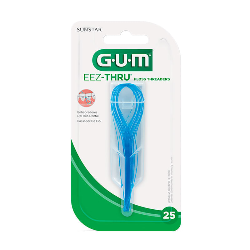 Passa Fio G.U.M Eez Thru 25 Unidades