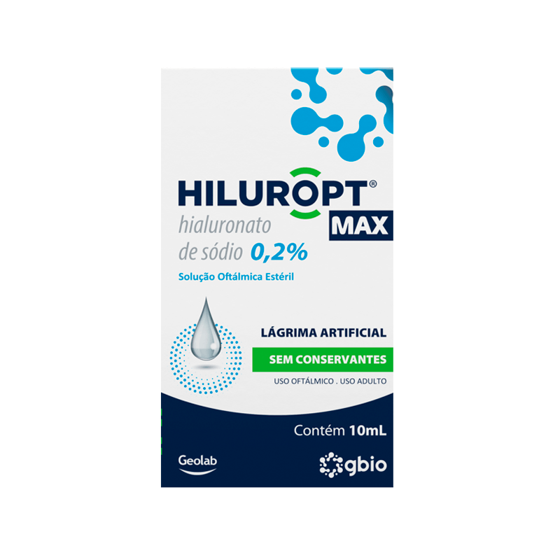 Hiluropt Max 0,2 % Solução Oftálmica Estéril 10ml