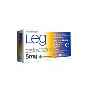 Leg 5mg 10 Comprimidos Revestidos