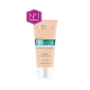 Base BB Cream L'Oréal Efeito Matte 5 em 1 FPS50 Clara 30g