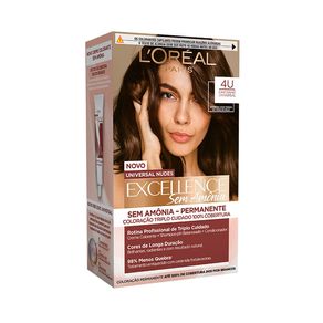 Tintura Imédia Excellence L'oréal Paris Sem Amônia 4U Castanho Universal