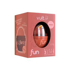 Blush Vult Fun 3 em 1 Bronze Natural 6,5g
