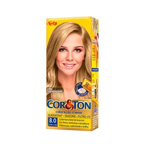 Coloração Cor&Ton Creme Niely 8.0 Louro Claro