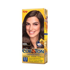Coloração Creme Cor&Ton Castanho Claro 5.0