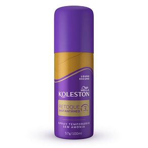 Retoque Instantâneo Spray Koleston Louro Escuro 100ml