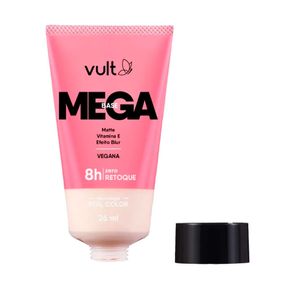 Base Líquida Vult Mega Matte Cor V120 Efeito Blur 26ml