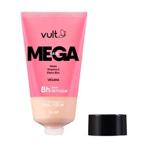 Base Líquida Vult Mega Matte Cor V270 Efeito Blur 26ml
