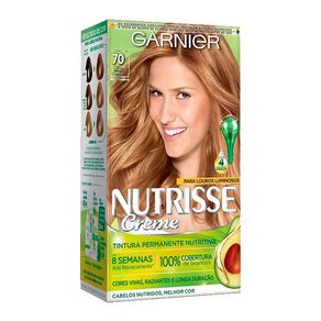 Coloração Nutrisse Creme Garnier 70 Louro Mel