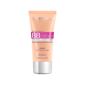 BB Cream L'Oréal 5 em 1 Oil Free FPS20 Cor Morena 30ml