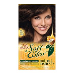 Tinta de Cabelo Soft Color Castanho Médio 40