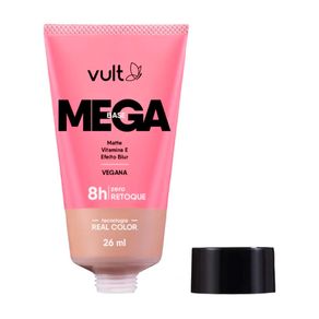 Base Líquida Vult Mega Matte Cor V320 Efeito Blur 26ml