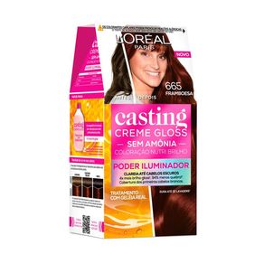 Coloração Casting Creme Gloss L'Oreal 665 Framboesa