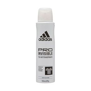 Desodorante Antitranspirante Aerossol Adidas Feminino Pro Invisible 150ml
