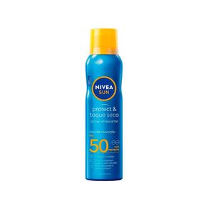 Protetor Solar Nivea Sun Spray Protect & Toque Seco FPS50 200ml