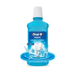 Antisséptico Bucal Oral-B Complete 4 em 1 Menta Refrescante Com Flúor 500ml