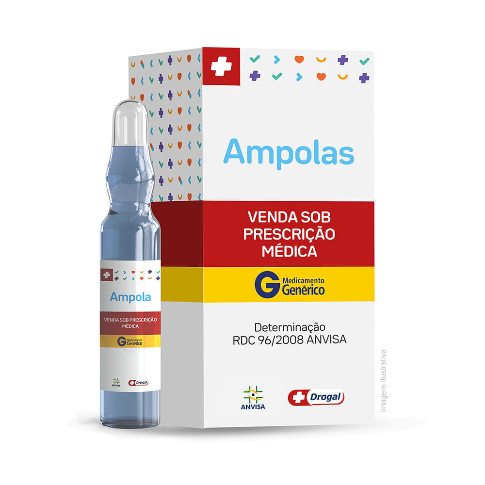 Dipropionato de Betametasona 5mg/ml + Fosfato Dissódico de Betametasona 2mg/ml Eurofarma Suspensão Injetável 1 Ampola 1ml
