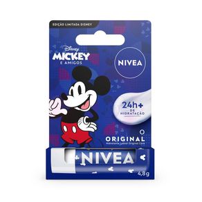 Hidratante Labial Nivea Original Care Disney Mickey e Amigos 4,8g