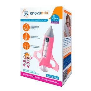 Dispositivo para Lavagem Nasal Enovamix Infantil Rosa