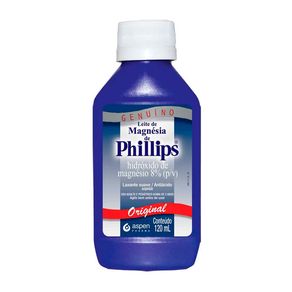 Leite de Magnésia Phillips Sabor Tradicional 120ml