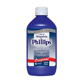 Leite de Magnésia Phillips Sabor Tradicional 350ml