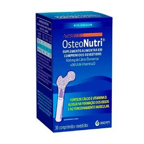 Suplemento Alimentar Osteonutri 30 Comprimidos Revestidos
