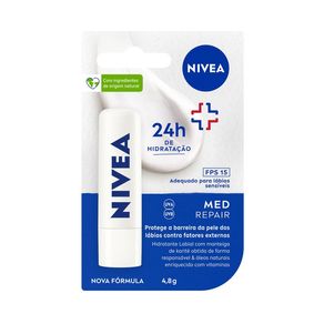 Hidratante Labial Nivea Med Repair FPS15 4,8g