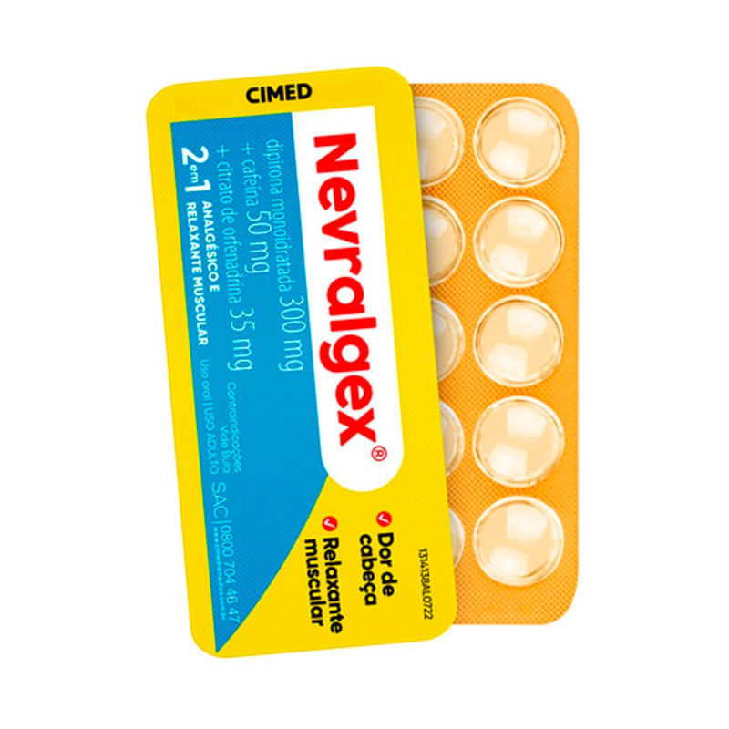 Nevralgex 10 Comprimidos