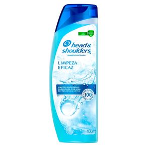 Shampoo Anticaspa Head & Shoulders Limpeza Eficaz 400ml